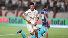 Piero Quispe viajó a Cajamarca con Universitario y podría jugar este domingo