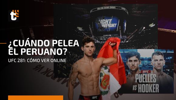 UFC Fight Night 281: apuestas, horarios y canales TV para ver la pelea del peruano Puelles vs. Hooker
