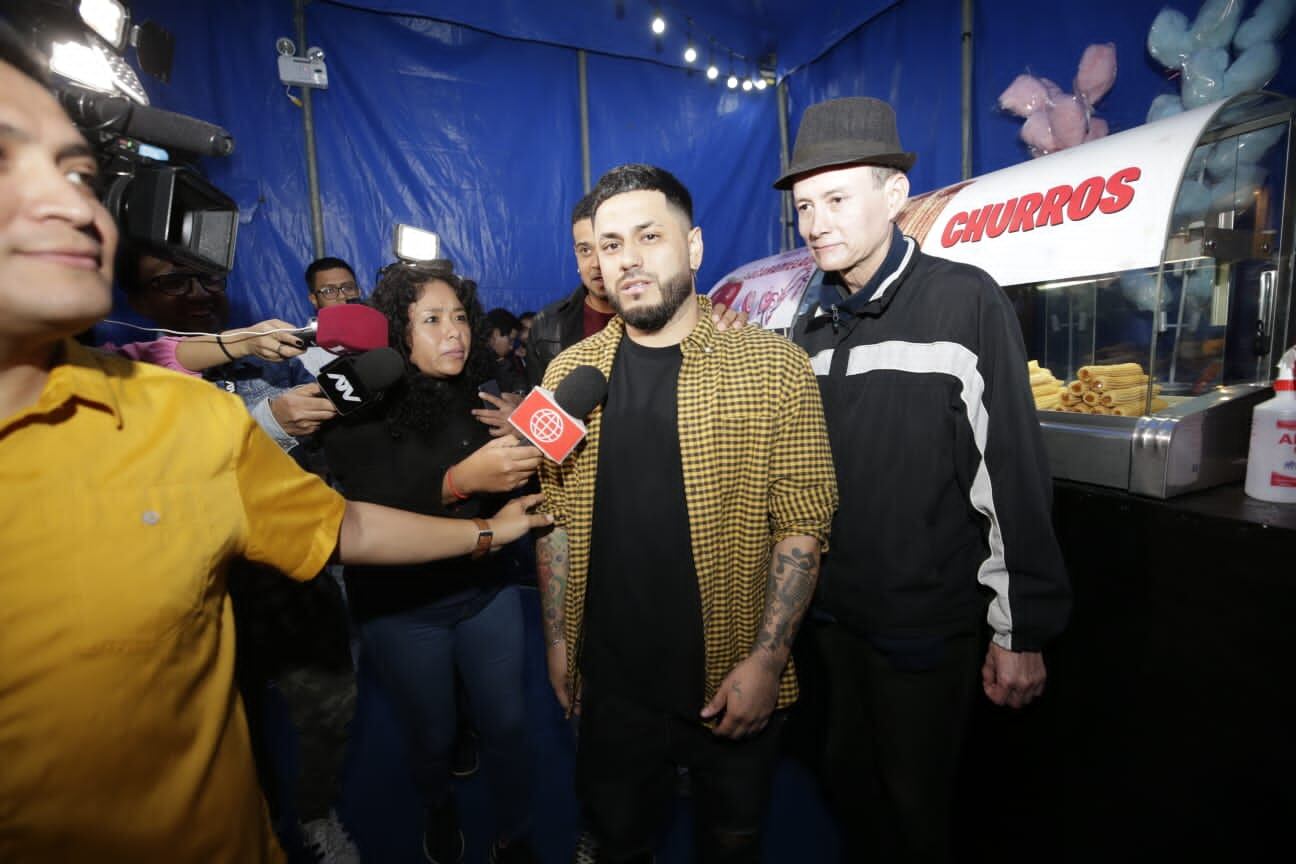 Bryan Torres en el estreno del Gran Circo Estelar. (Foto: GEC/César bueno).