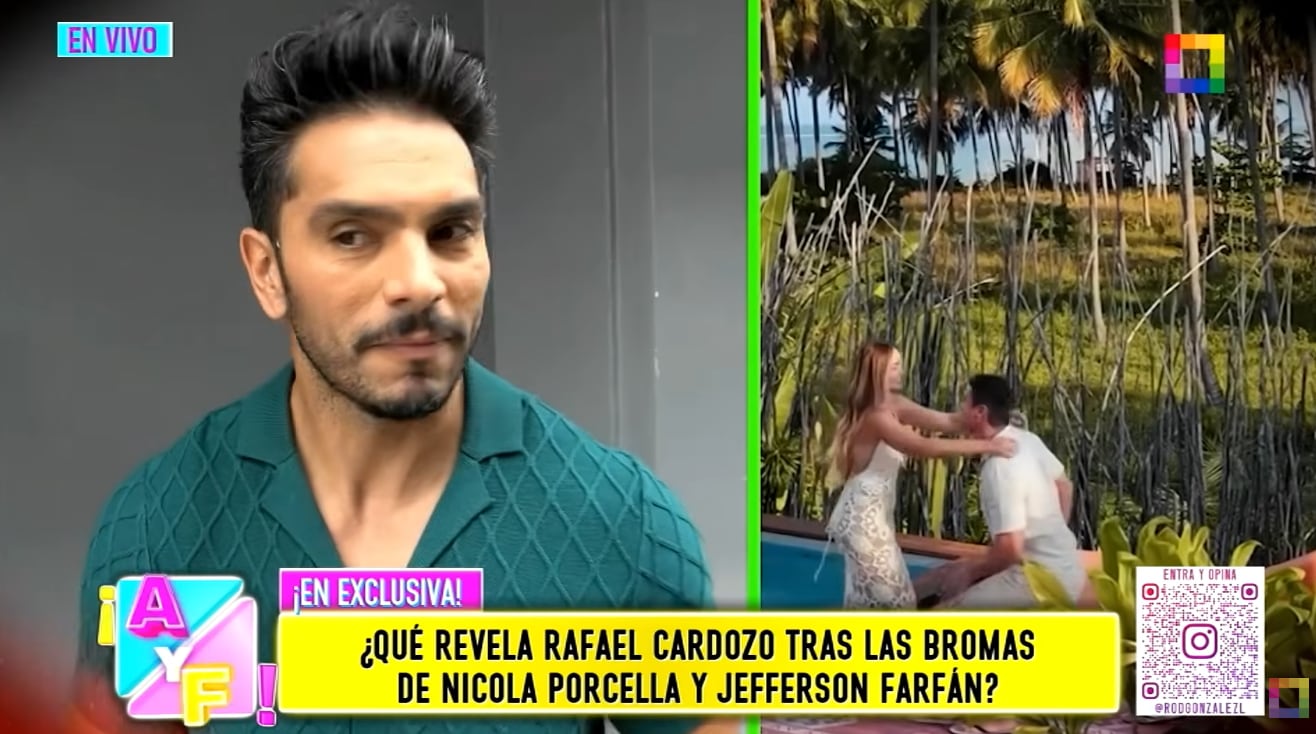 Rafael Cardozo revela si siente algo por Cachaza.