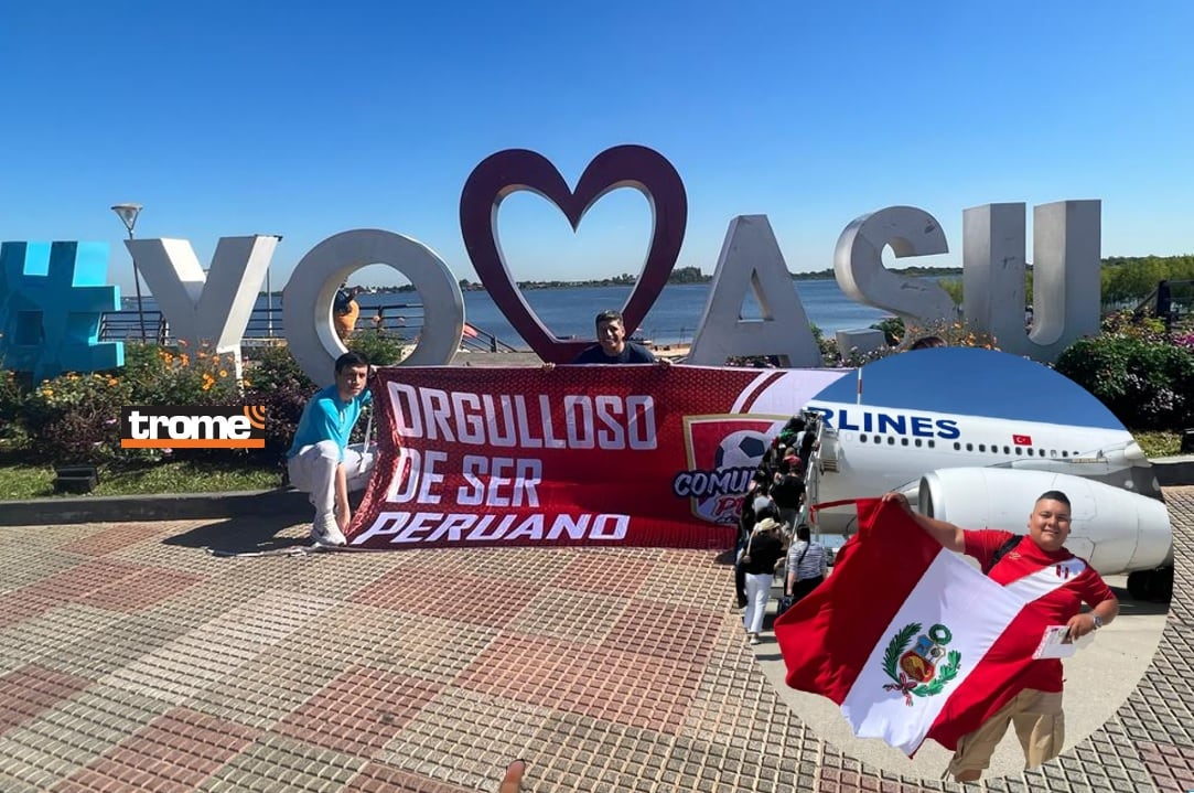 Algunos hinchas peruanos ya están llegando a Ciudad del Este. Entusiasmo blanquirrojo con la Comunidad Perú al Mundial para alentar a la selección peruana en su partido contra Paraguay. (Entrevista: Isabel Medina / Trome).