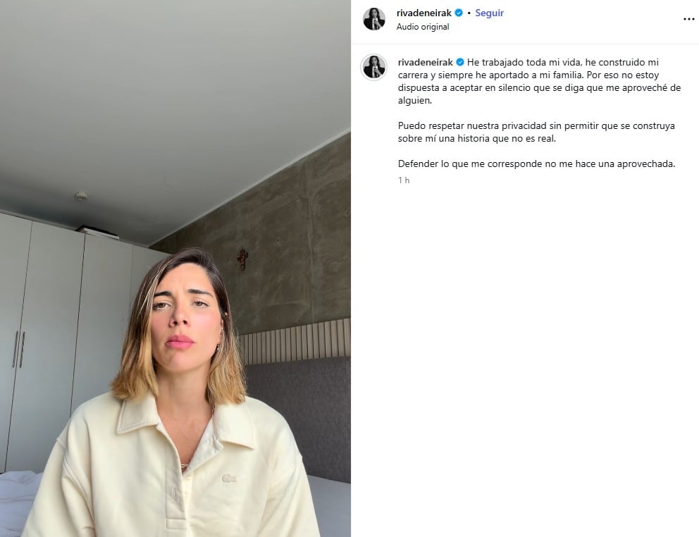 Korina Rivadeneira aclara que jamás necesitó a Mario Hart para quedarse en Perú.