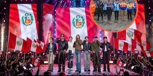 Agentes de la Municipalidad de Lima estarán atentos al desarrollo de cada concierto de BTS. Foto: Composición Trome.