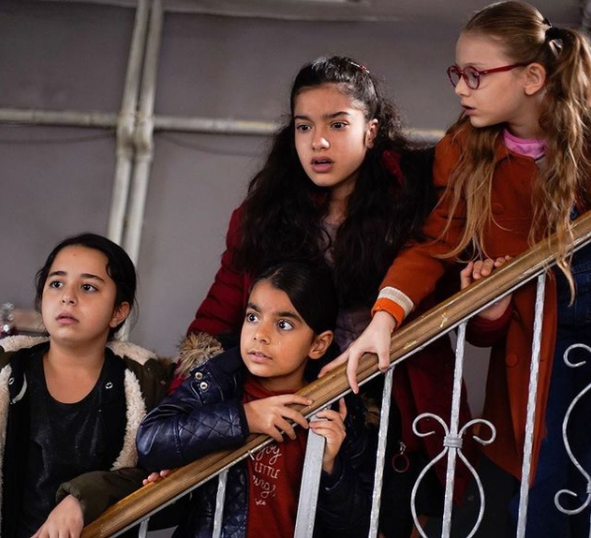 Parte del elenco infantil de "Una casa para Azul" (Foto: MF Yapim / Medyapim)