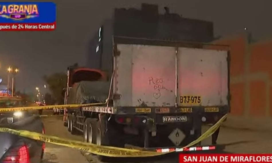 Nuevo accidente en San Juan de Miraflores. (Imagen 24 Horas)