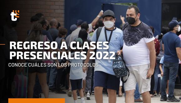 Año escolar 2022: Conoce cuáles son las disposiciones del Minedu para el retorno a las clases presenciales