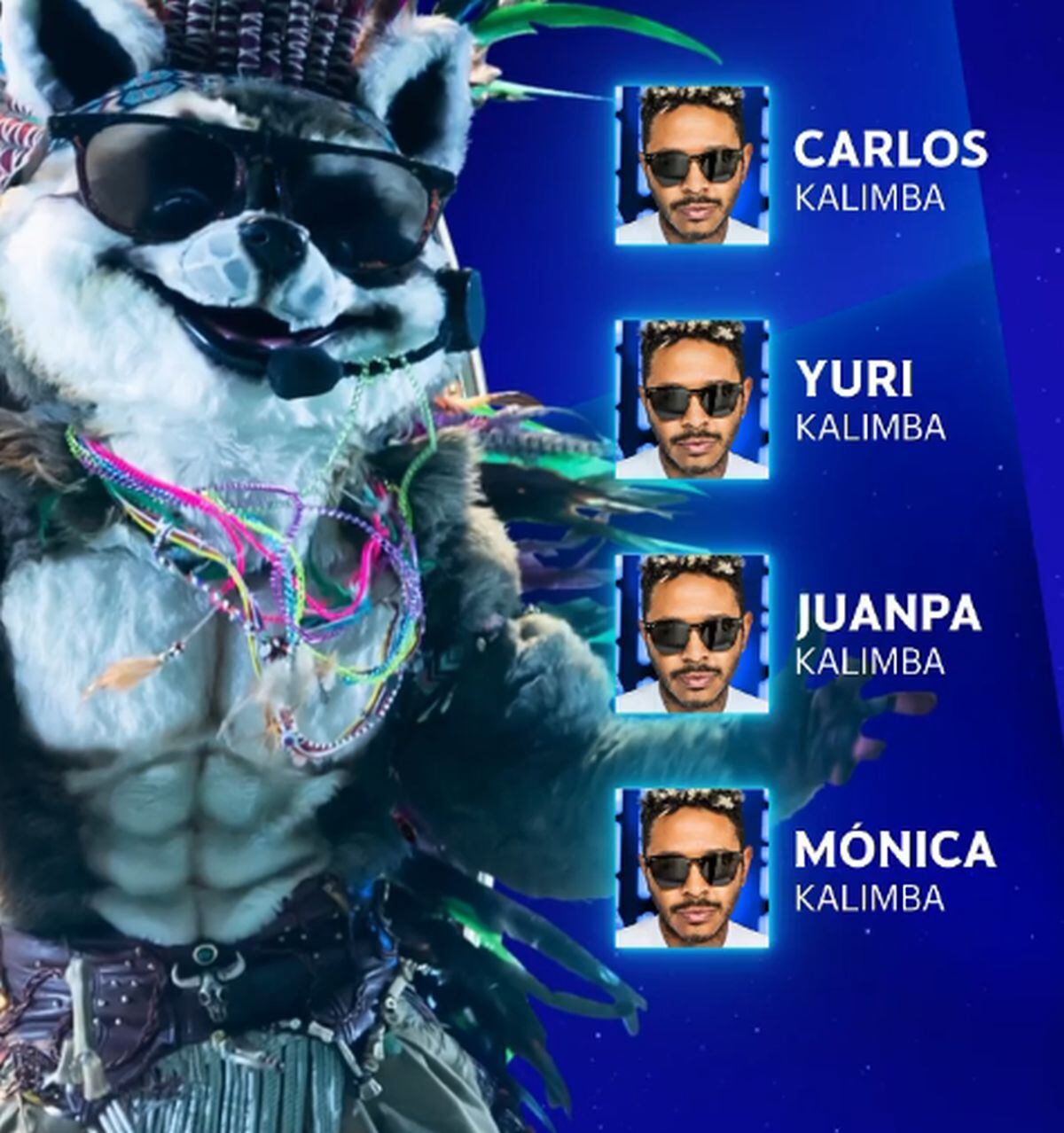 Los investigadores coincidieron en su apuesta: Kalimba estuvo detrás de Apache (Foto: Quién es la máscara/Instagram)