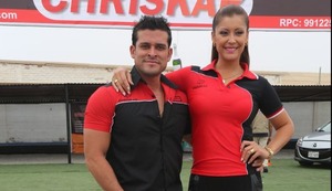 Christian Domínguez y Karla Tarazona ABANDONAN el set de ‘Préndete’ por emergencia con su hijo