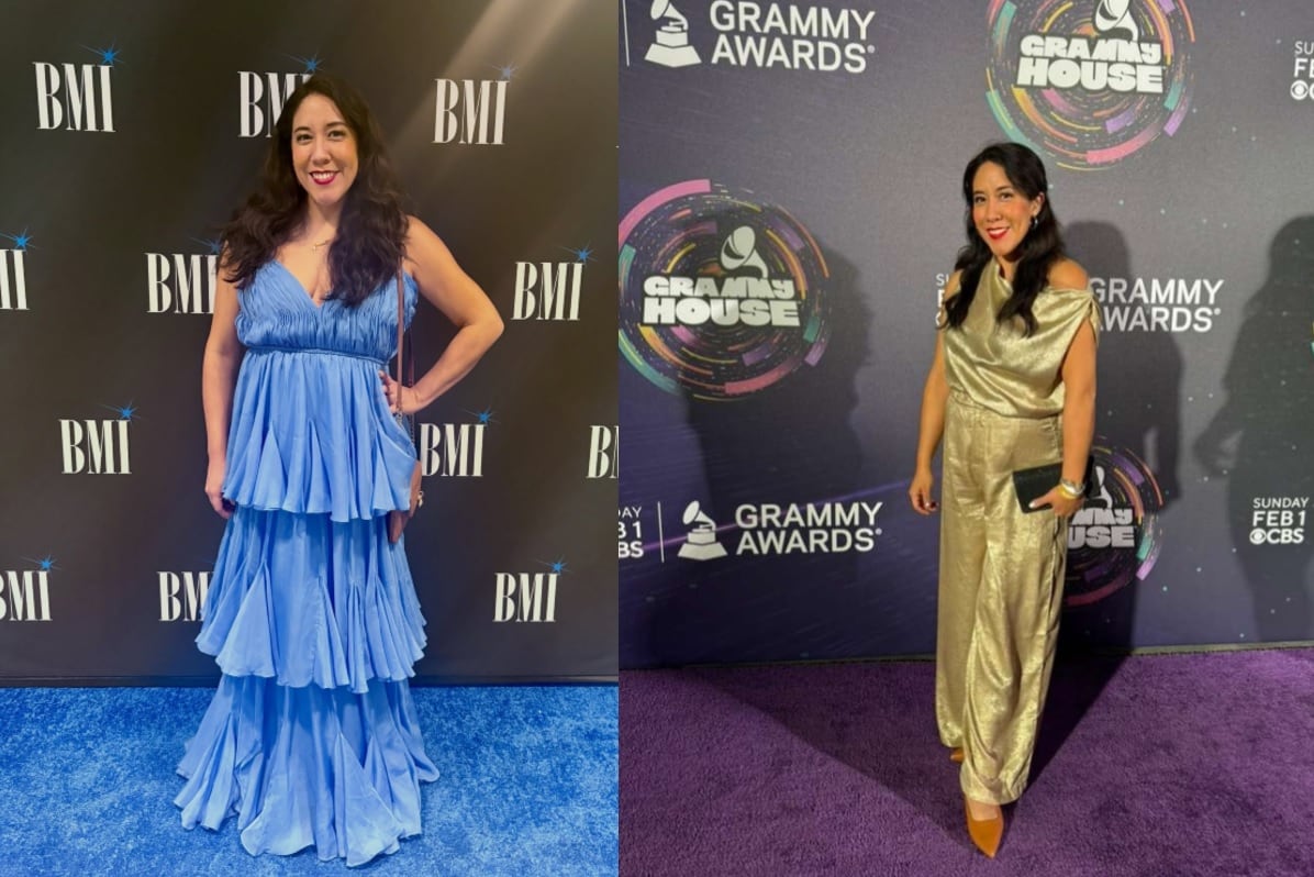 Flor Bromley: “Mi propósito siempre ha sido educar a través de la música". Peruana está nominada a los Premios Grammy 2026 por su álbum Herstory. (Compos. foto: Isabel Medina / Trome).