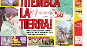 ¡TIEMBLA LA TIERRA!