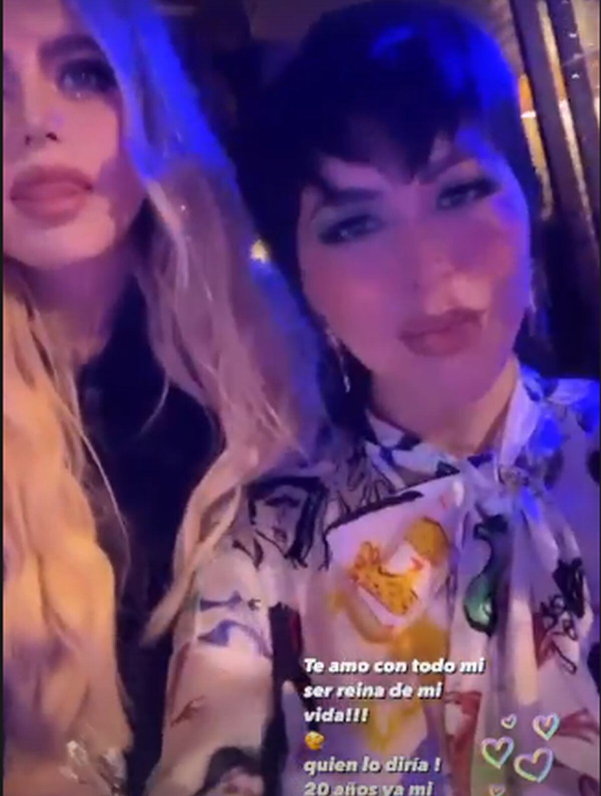 Cristy Nodal junto a su hija en pleno festejo (Foto: Cristy Nodal / Instagram)