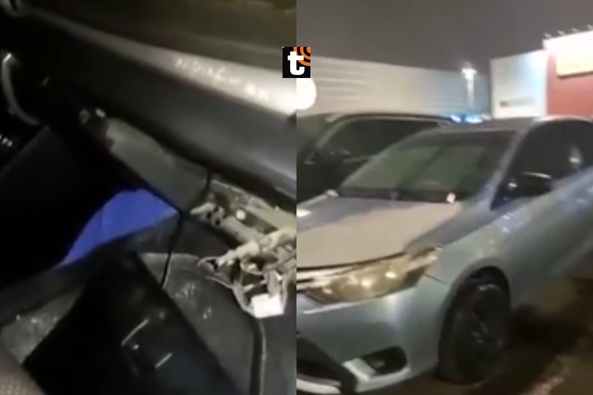 Roban autopartes valorizadas en más de S/10 mil de un vehículo en estacionamiento de mall en Chorrillos