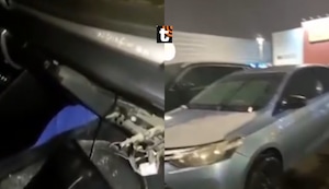 Roban autopartes valorizadas en más de S/10 mil de un vehículo en estacionamiento de mall en Chorrillos