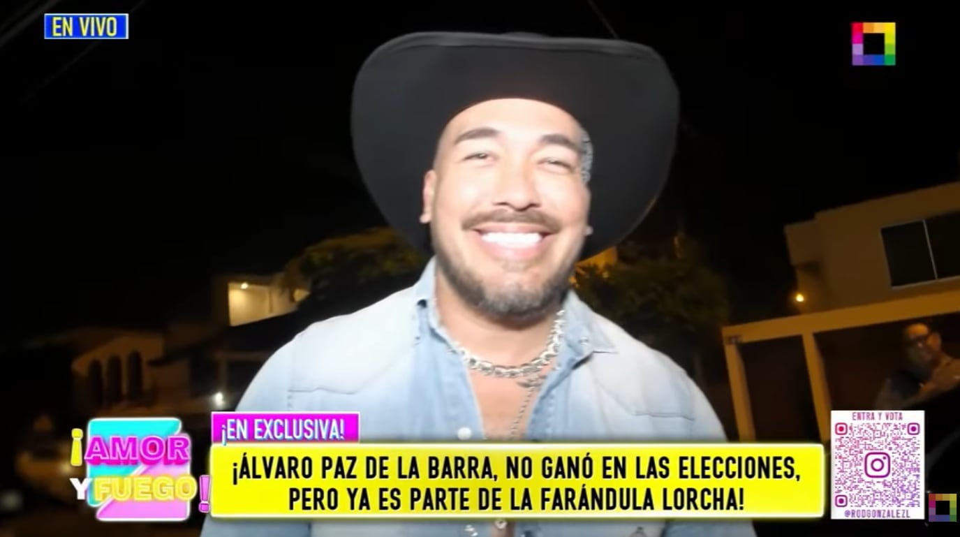 Álvaro Paz de Barra confirma que pronto estrenará su canal de streaming por al menos cinco pódcast.