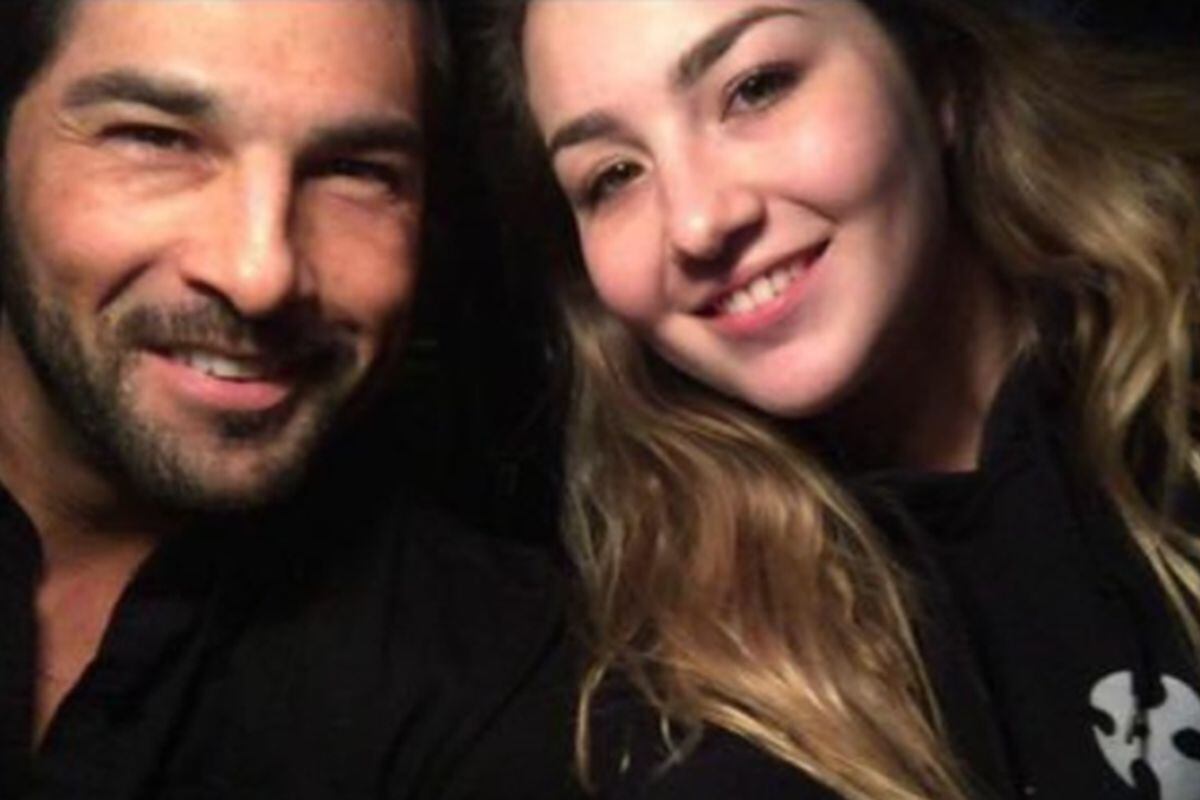 Arturo Carmona, junto a su hija Melenie (Foto: Instagram/Arturo Carmona)