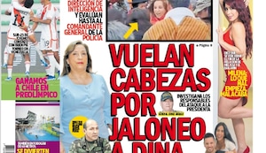 ‘VUELAN CABEZAS POR JALONEO A DINA’