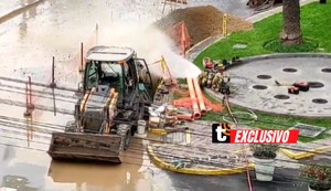 Terror en San Isidro: Reportan fuga de gas en la avenida Camino Real y cierran calles