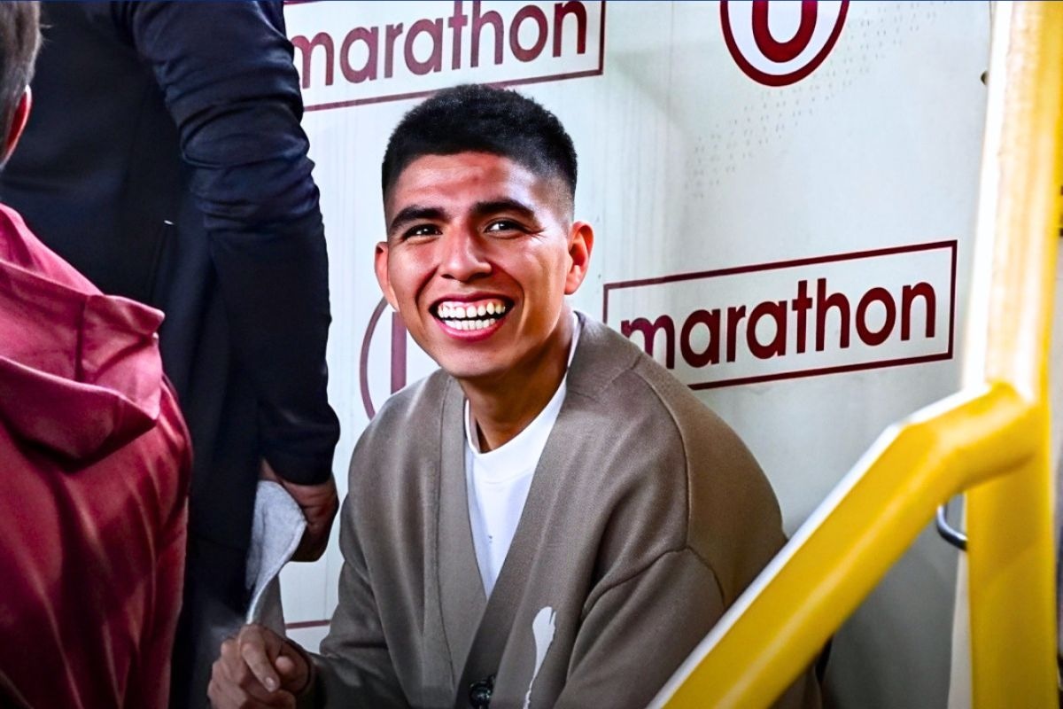 Piero Quispe se mostró ilusionado también con la posibilidad de regresar a la 'U' (Foto: L1Max)