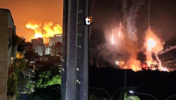 TROME - TROME- ¡Explosiones en Venezuela! Reportan varias detonaciones en Caracas en medio de la tensión con EE.UU.