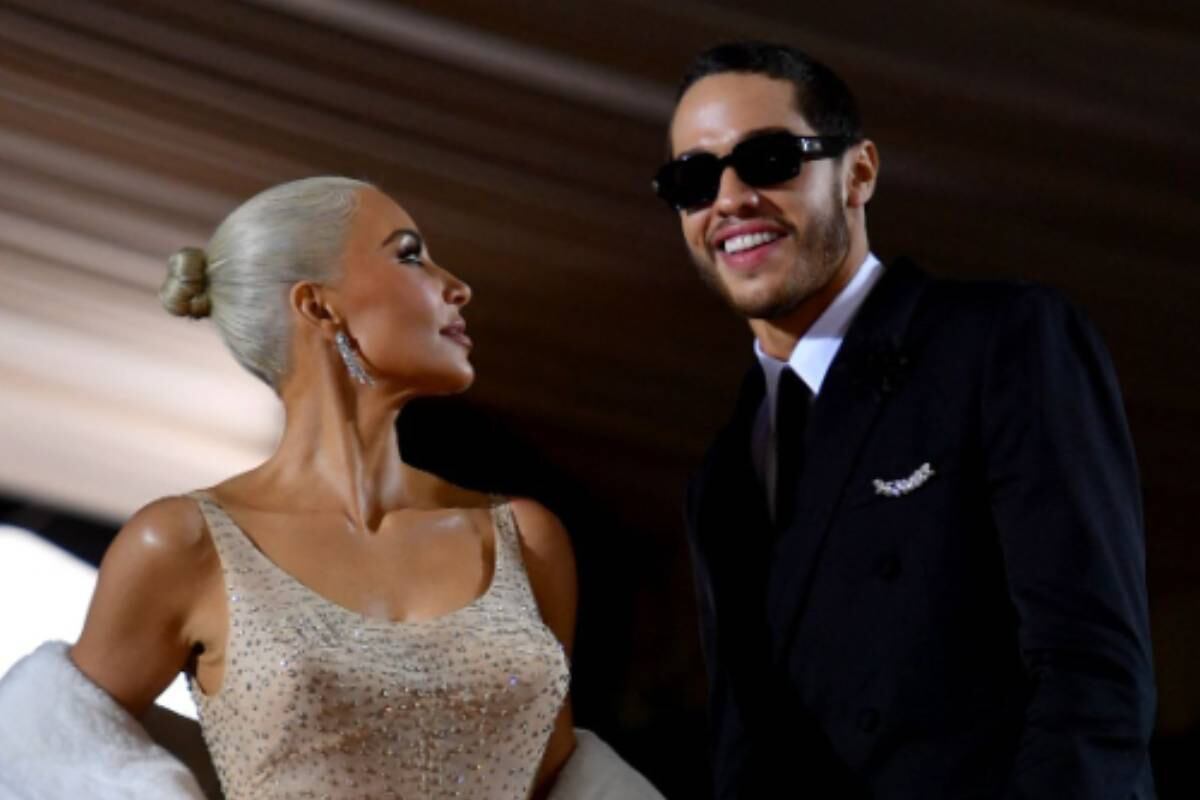 Kim Kardashian y Pete Davidson protagonizarán candentes escenas en la nueva temporada de 'The Kardashians' .(Foto: Angela Weiss / AFP)