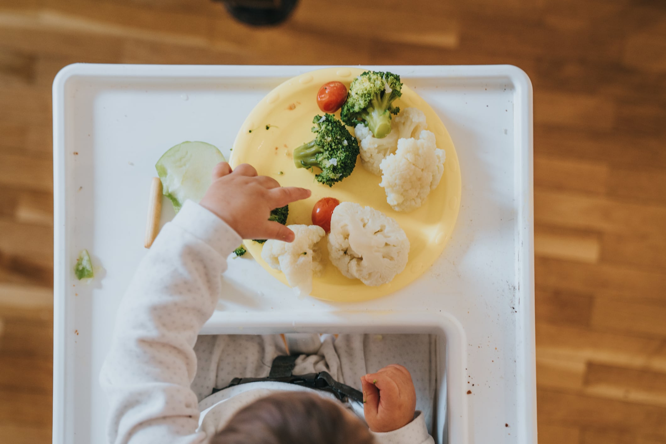 A partir de los 6 meses se aconseja iniciar la alimentación complementaria con sólidos blandos o purés. Foto: ¡Stock.