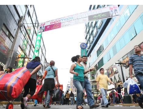 Gamarra es el emporio comercial más importante del Perú