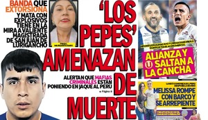 ‘LOS PEPES’ AMENAZAN DE MUERTE A FISCAL