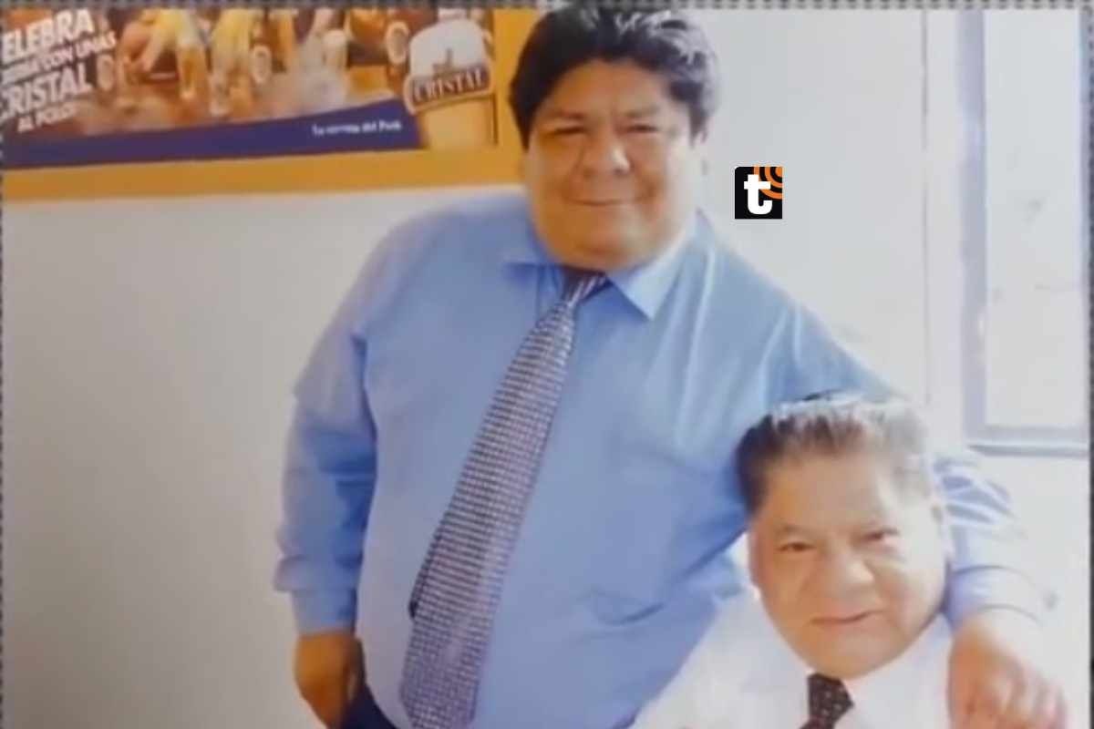 Herbert Salinas y su padre Salvador Salinas. (Cuarto Poder)