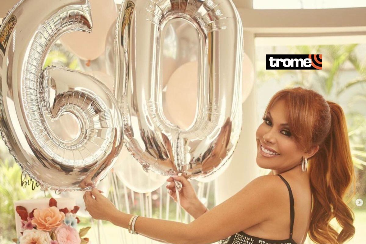 Magaly Medina recibió sus 60 años en Nueva York al aldo de su esposo . (Foto: Trome)