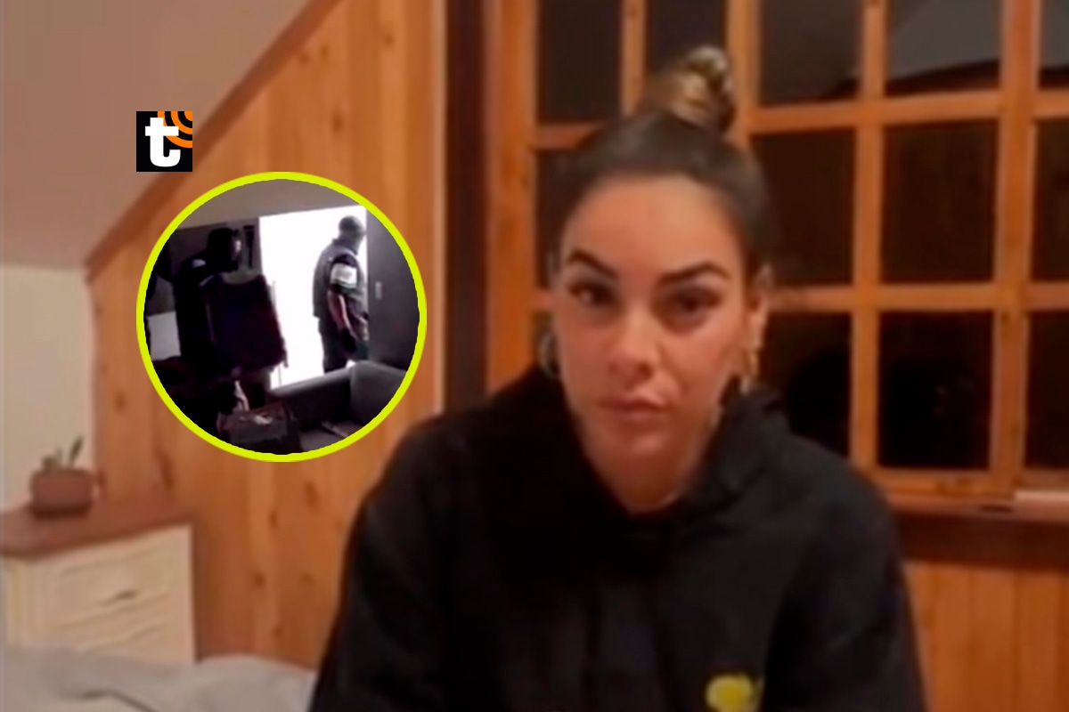 Aída Martínez denuncia robo en su departamento.