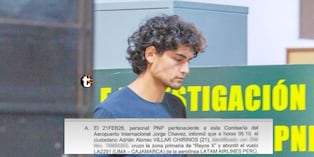 Adrián Villar sí llegó a viajar a Cajamarca según la Policía.