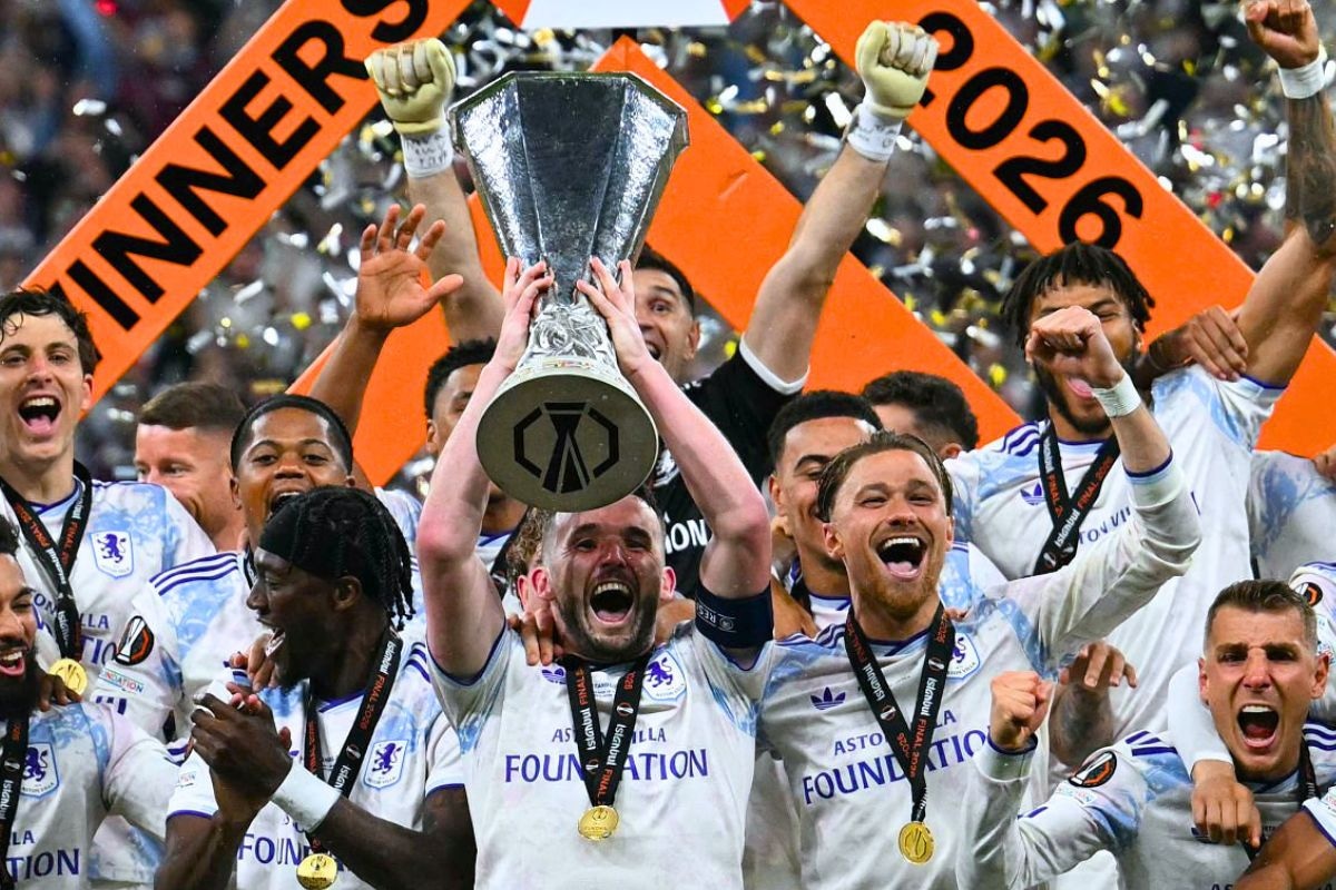 Aston Villa levanta la Europa League 2026 (Foto: Getty Images)