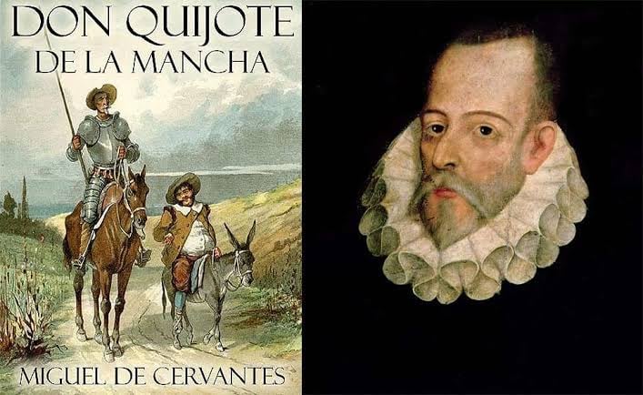 La frase se popularizó con las novelas de aventuras, como ‘El Quijote’ de Miguel de Cervantes.