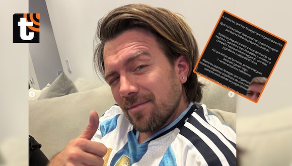 TROME - Julián Zucchi se pica tras la derrota de Argentina en el Mundial y lanza fuerte mensaje