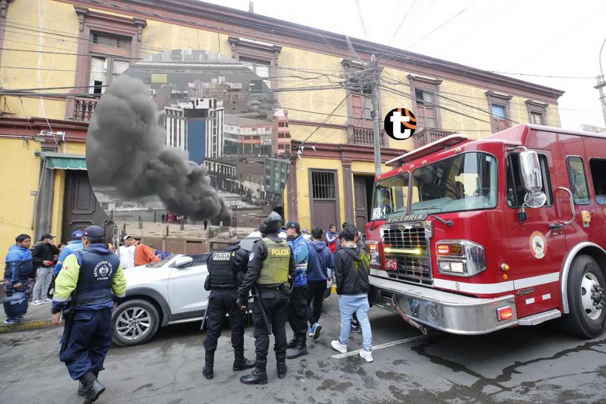 Varias familias lo han perdido todo en el incendio que dejó el segundo piso inhabitable. MML está evaluando los daños. Foto: GEC