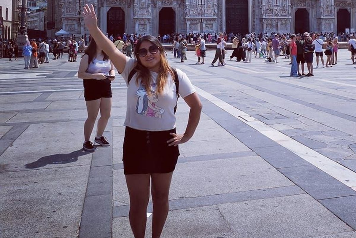 Geraldina Sánchez Núñez se fue hace un año a Italia para escapar del infierno que vivía junto a su expareja.