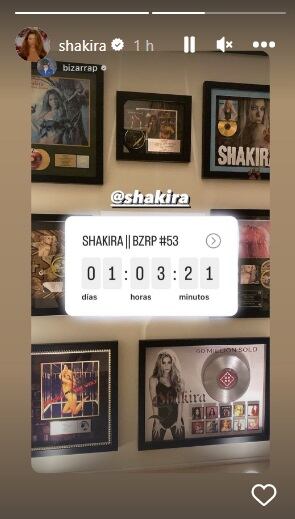 Shakira lanzará nueva canción este 11 de enero. (Foto: @shakira).
