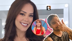 Karen Schwarz y Ezio Oliva responden quién mantiene su hogar y Magaly los echa con inesperada información