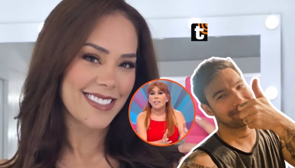 TROME - Karen Schwarz y Ezio Oliva responden quién mantiene su hogar y Magaly los echa con inesperada información