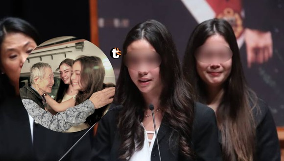 Palabras de las nietas de Alberto Fujimori