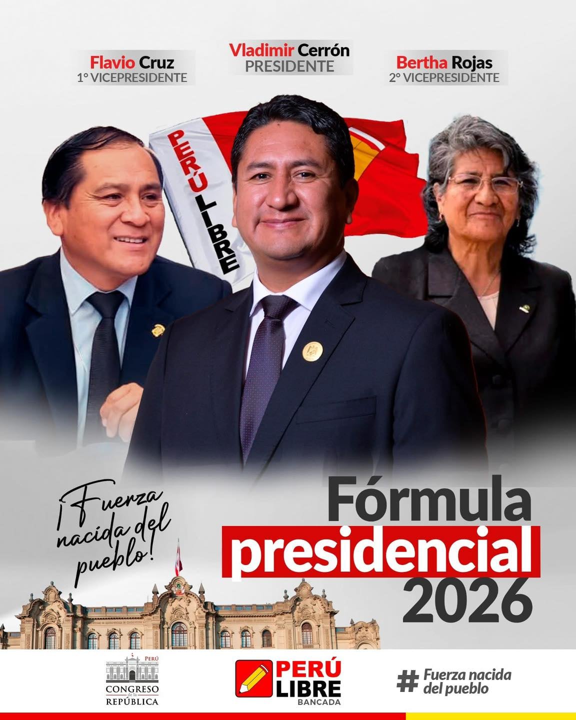 Vladimir Cerrón, prófugo de la justicia, fue incluido en la fórmula de Perú Libre. (Foto: Facebook)