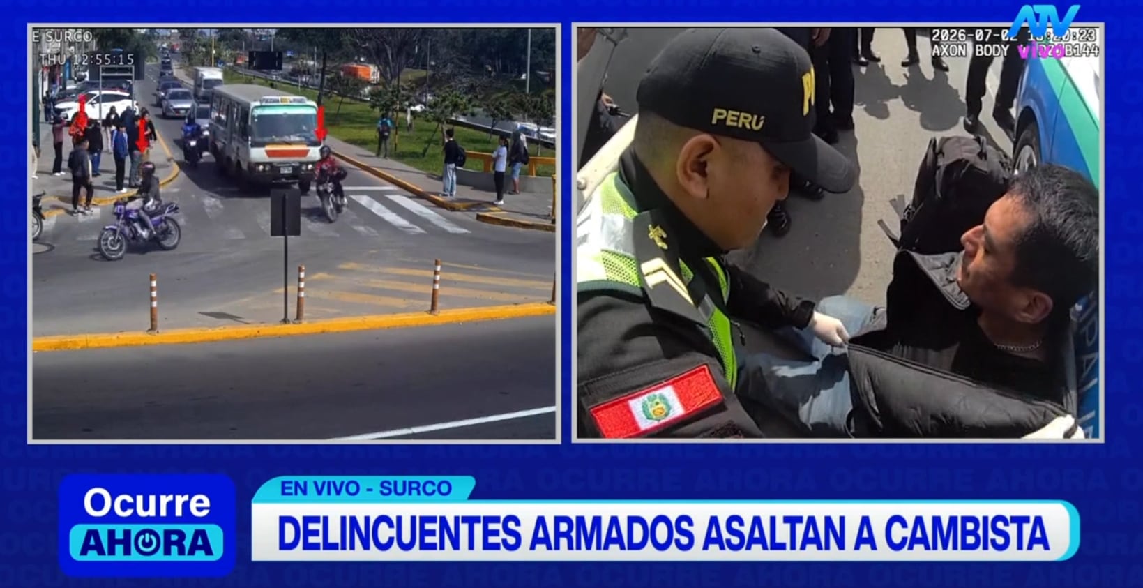Delincuentes se apoderaron de 100 mil soles de cambista tras asaltarlo en Surco. Ocurrió pasado el mediodía de este jueves 2 de julio.