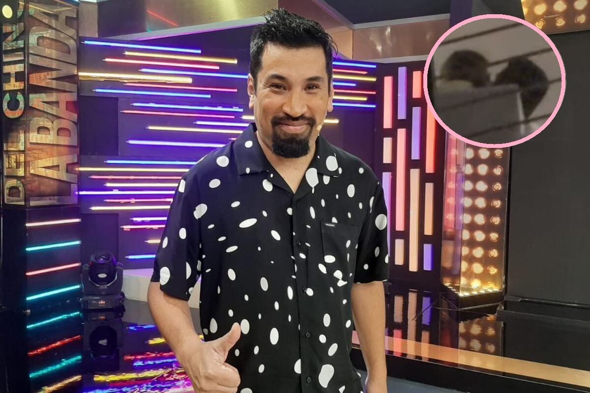 Aldo Miyashiro fue ampayado por las cámaras de Magaly Tv, La Firme. ( Instagram / Captura ATV)