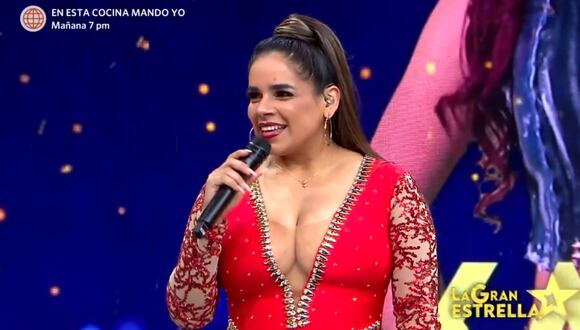Presentación de Giuliana Rengifo en 'La Gran Estrella'