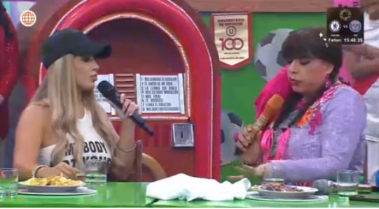 Yahaira Plasencia descarta haber vuelto a hablar con Jefferson Farfán.