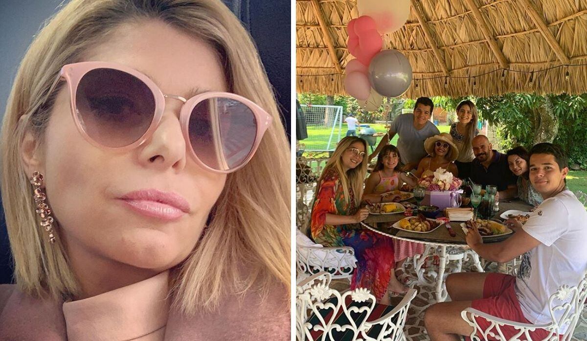 La actriz Itatí Cantoral pasó un emotivo cumpleaños cumpliendo con la cuarentena. (@itatic_oficial).