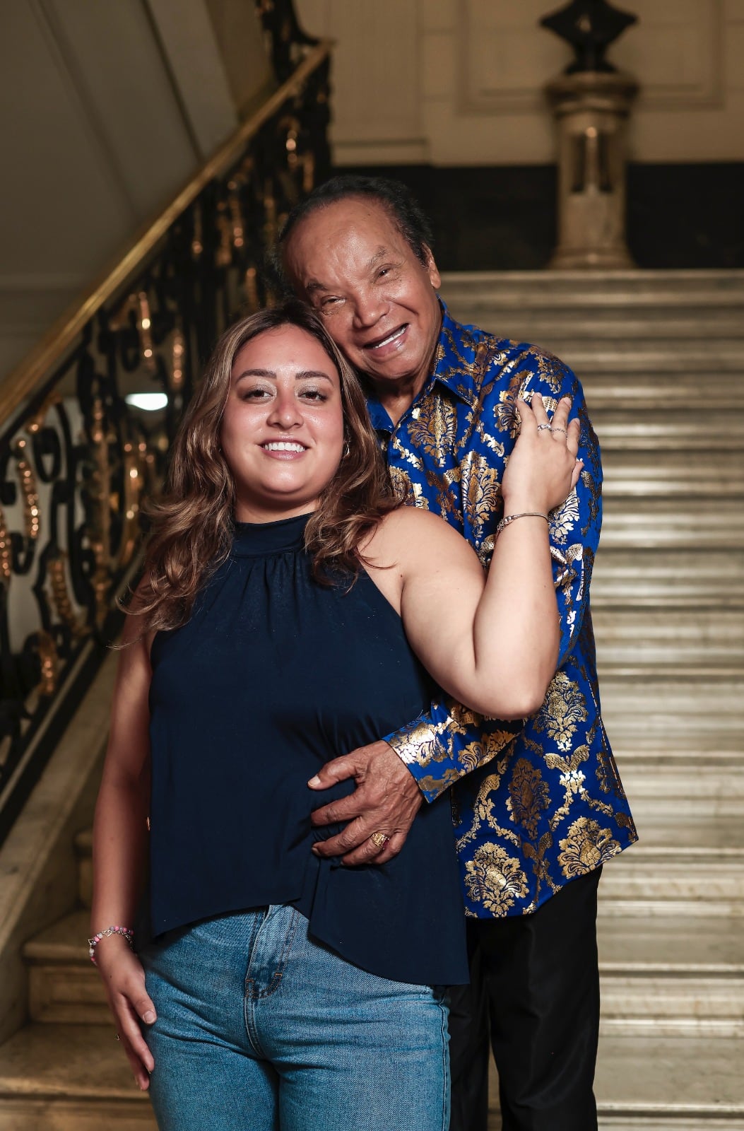 Melcocha y Heydi Amado