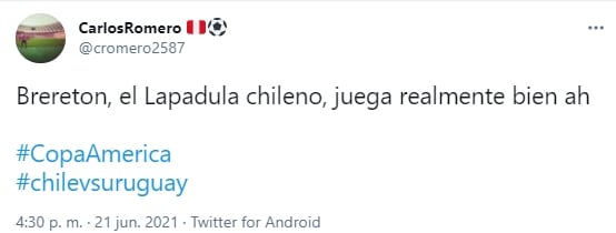 Hinchas llaman 'Lapadula chileno' a Ben Brereton en redes sociales