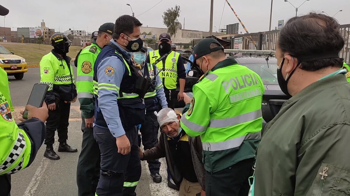 Sicarios corretearon a balazos a Demetrio Adrián Maldonado Espinoza, para asesinarlo y milagrosamente solo tuvo heridas superficiales.