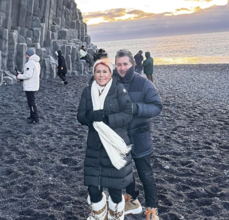 Magaly Medina en Islandia